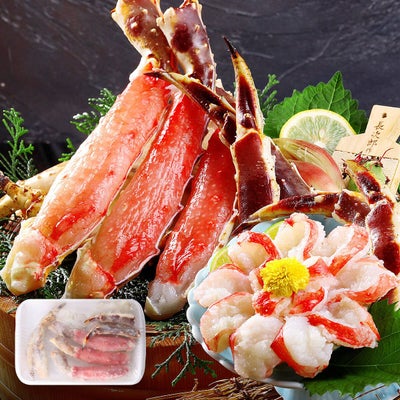 食べ応え抜群の希少な超特大&超極太たらばがに足1.5kg前後×1肩