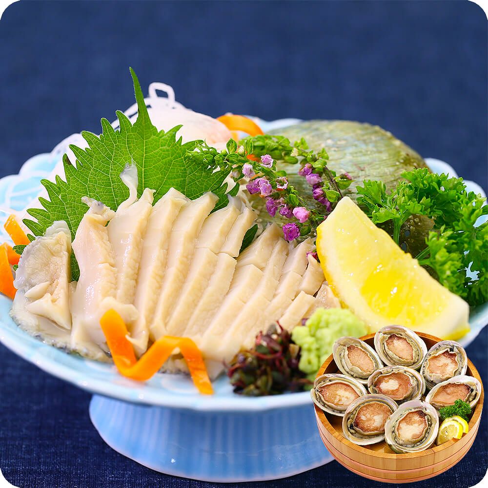 高級あわび1kg（約8個入り/殻付き） | 越前かに職人 甲羅組