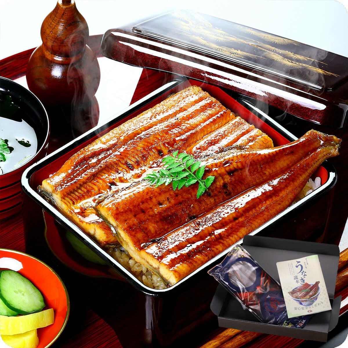 鹿児島県産ブランドうなぎ蒲焼き贅沢3種セット