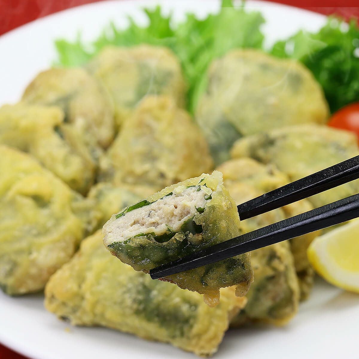 あじしそ巻き天麩羅