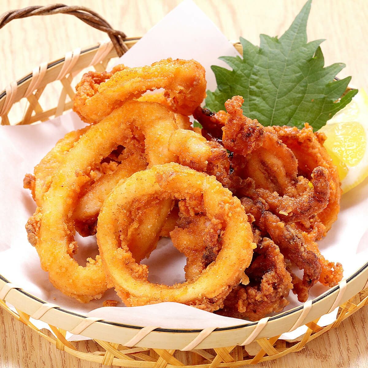 いかのまるごと唐揚げ