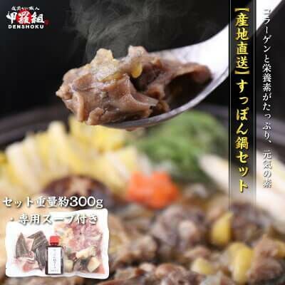 佐賀県産ぜいたくすっぽん鍋300g 2人前セット スッポン すっぽん 鍋