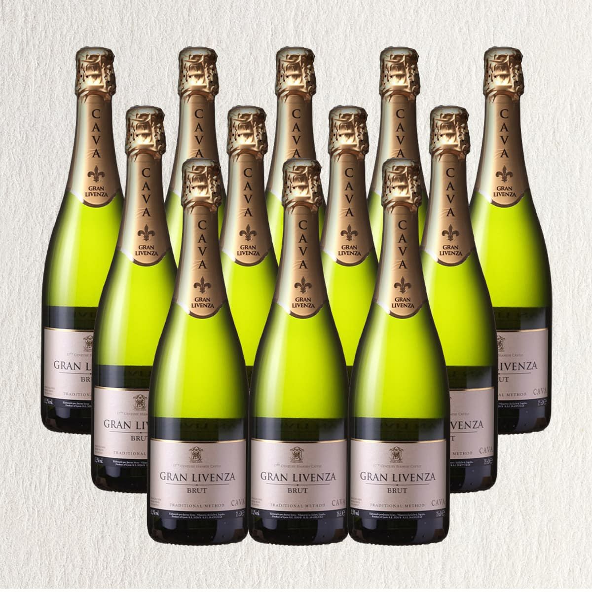 グランリベンサ ブリュット 12本 セット CAVA スペイン産 カヴァ 辛口