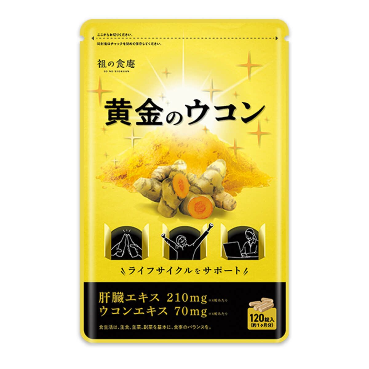 おまけキャンペーン開催中～！！】違いが分かる黄金配合 ウコン サプリ