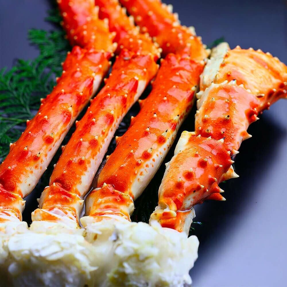 食べ応え抜群の希少な超特大＆超極太たらばがに足1.5kg前後×1肩