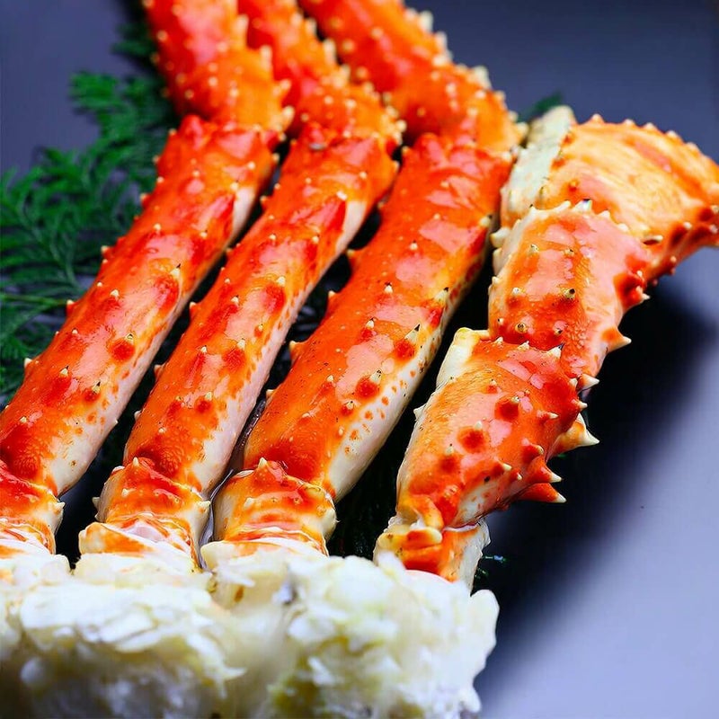 食べ応え抜群の希少な超特大&超極太たらばがに足1.5kg前後×1肩