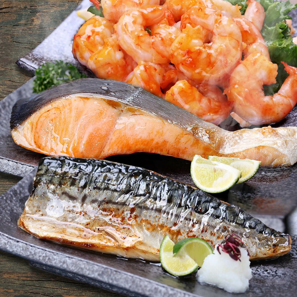骨取り魚むきえびらくらくセット 